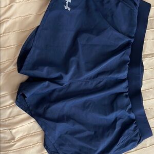 Under Armour Navy Blue Athletic Shorts